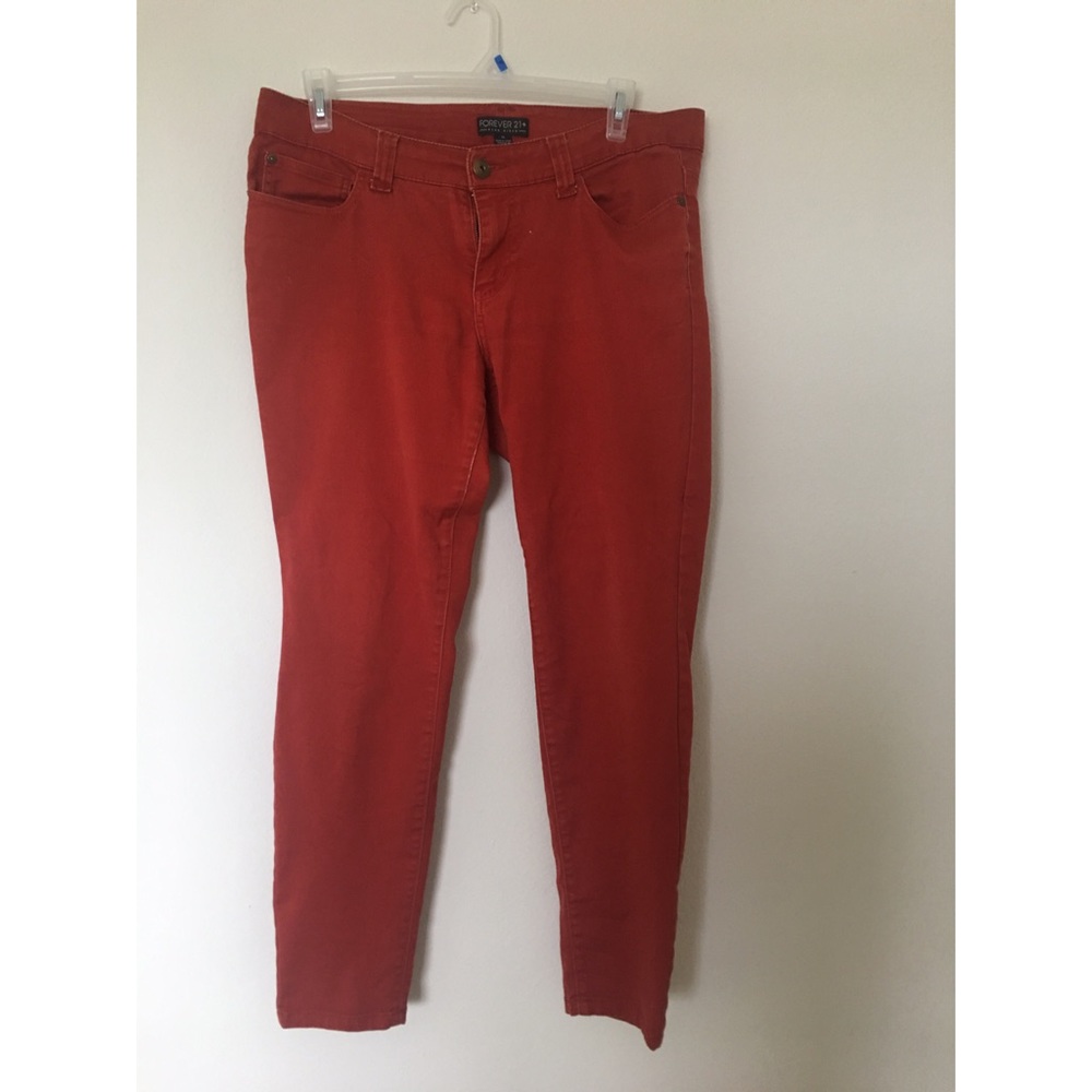 Forever 21+ burnt orange pants